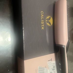 Calista TrianglPRO Triangl Pro Heated Hair Detailer Brush Flamingo Pink NEW